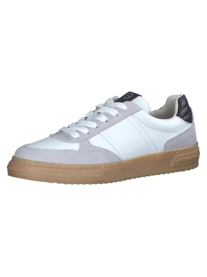 

Низкие кроссовки Tamaris, цвет white/grey