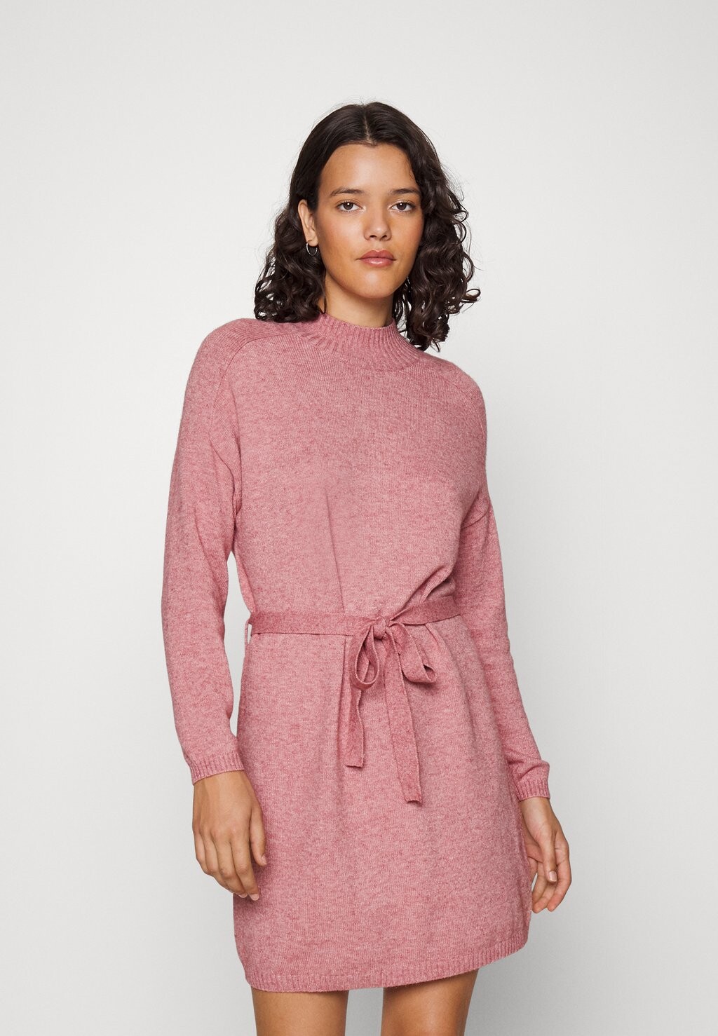 

Платье-джемпер ONLLEVA BELT DRESS ONLY, светло-розовый