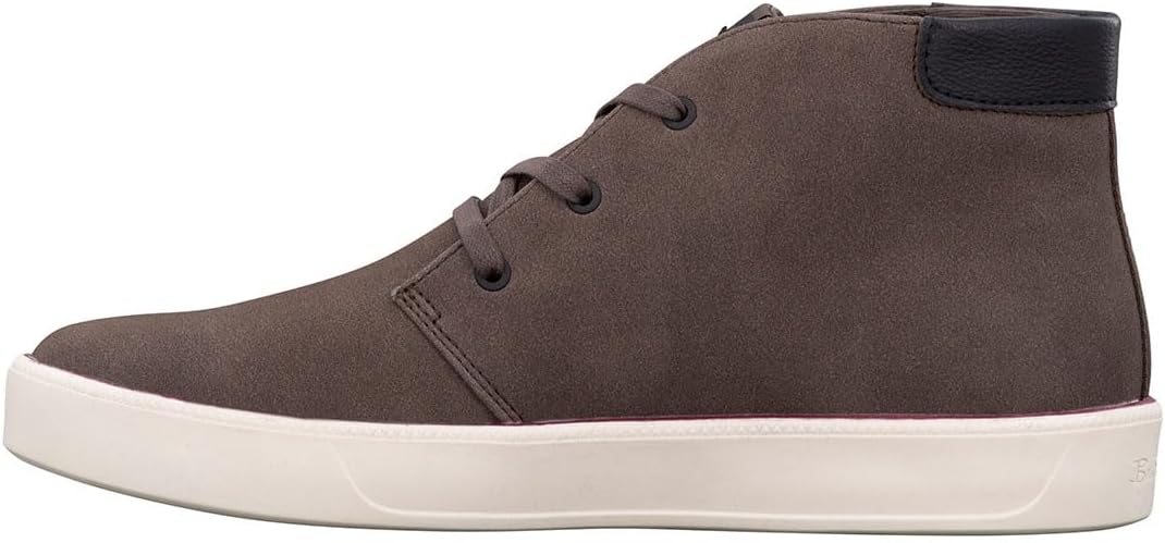 Мужские кроссовки Ben Sherman Sutton, белый/черный/красный/коричневый/темно-коричневый — фото 3