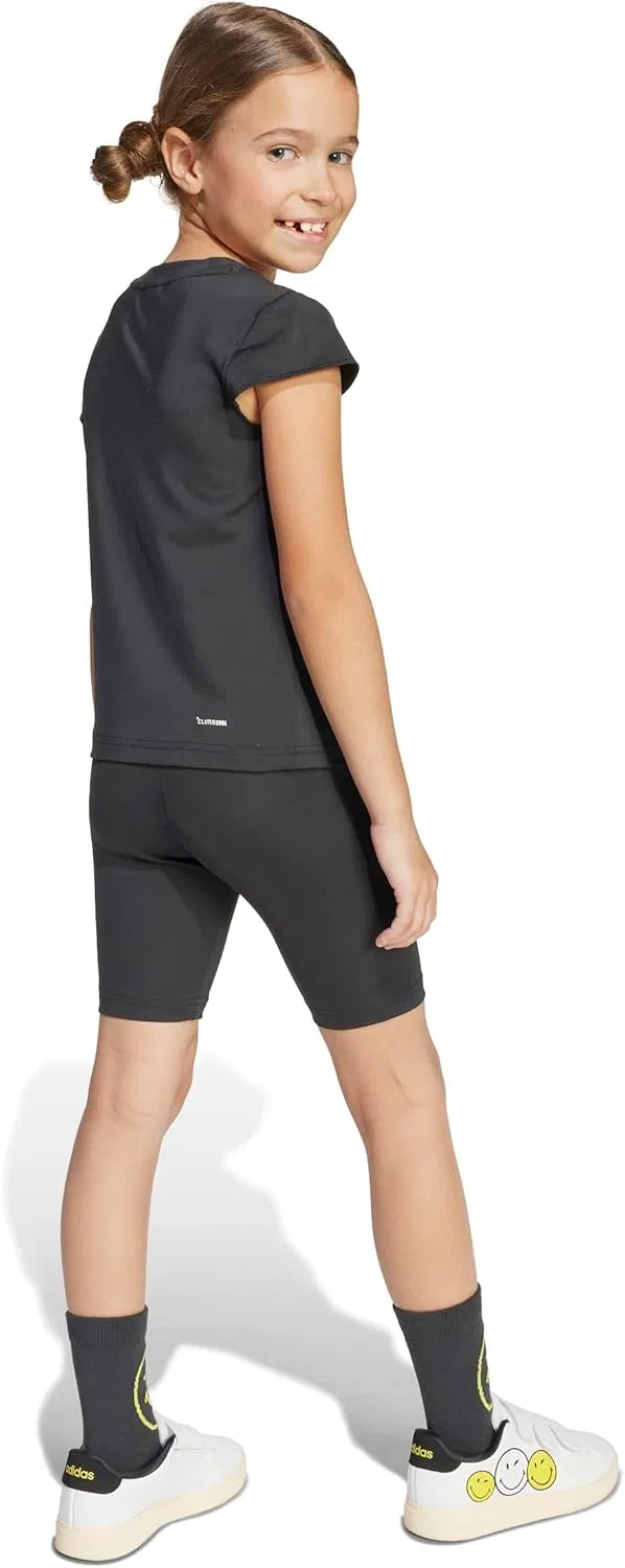 Игровой комплект Adidas Smiley World для девочек, черно-белый — фото 2