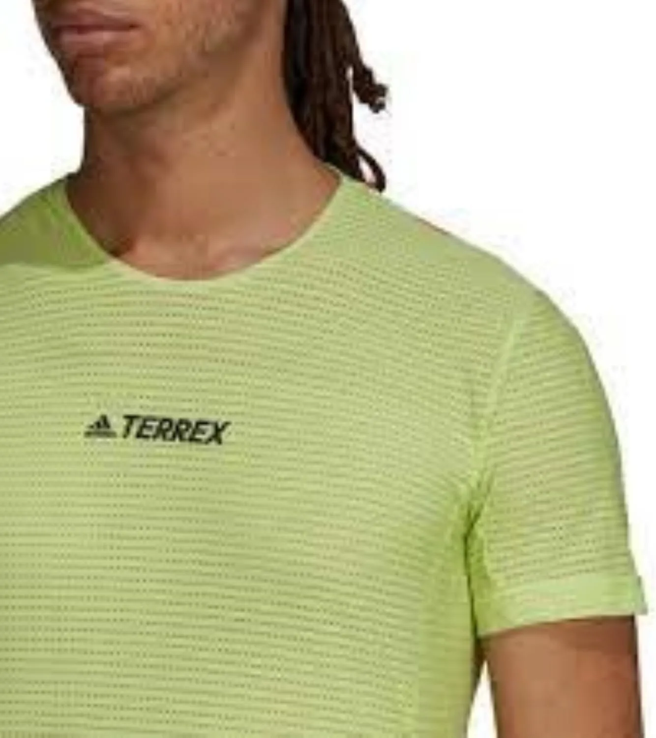 Футболка Adidas Terrex AGR Pro Aeroready, Pulse Lime — фото 3