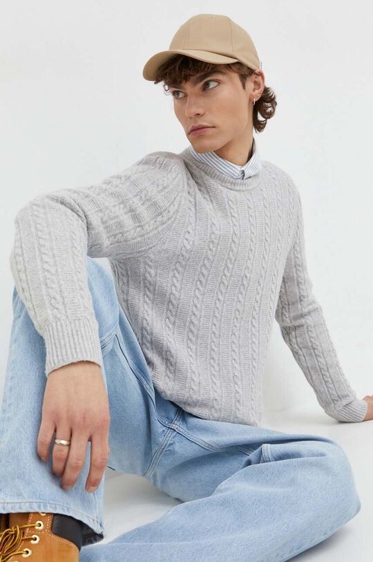 

Свитер Abercrombie & Fitch, серый