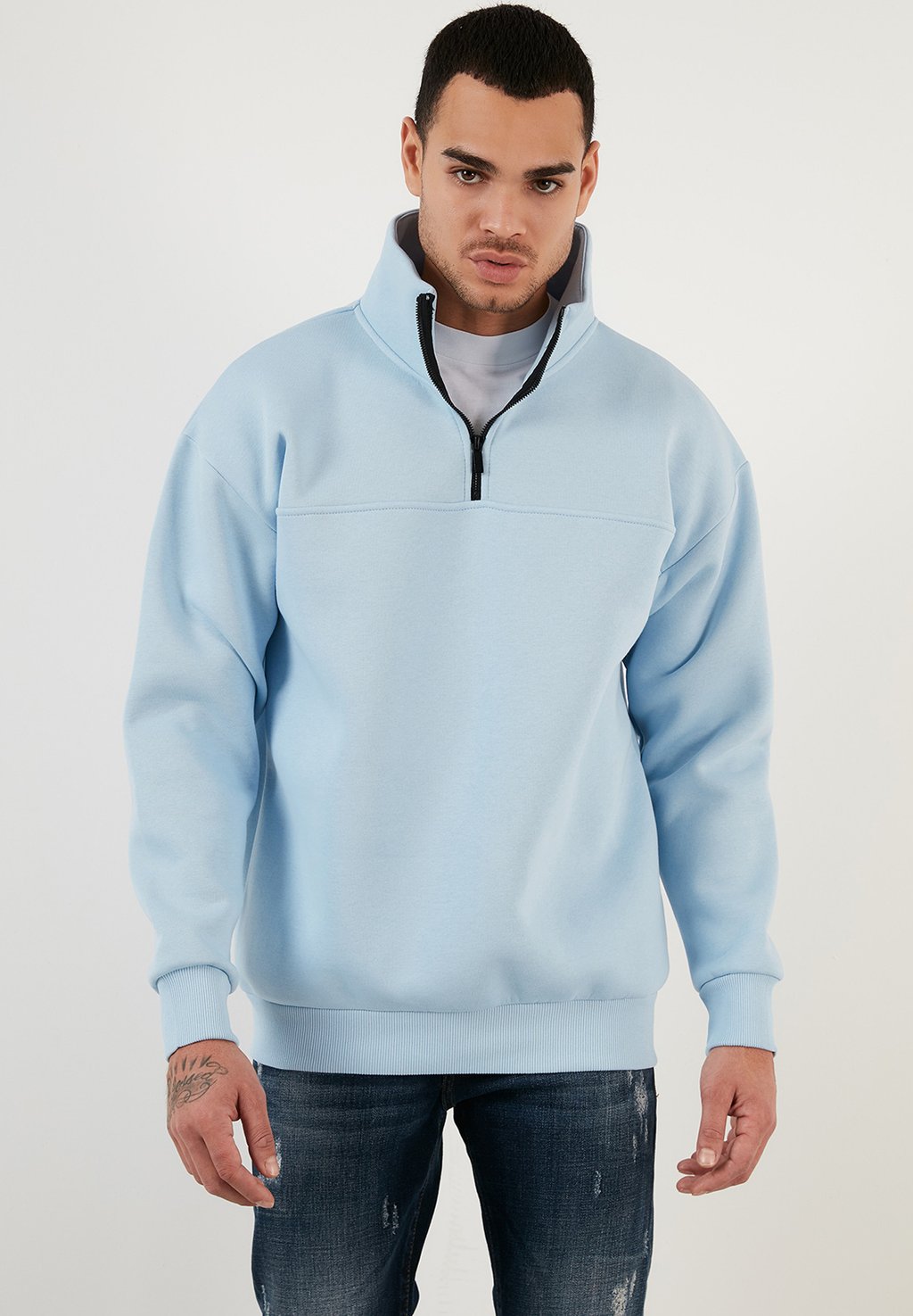 

Толстовка REGULAR FIT Buratti, цвет light blue