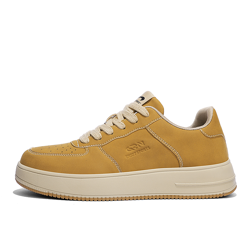 

K-bird Износостойкие и легкие низкие скейтерские кроссовки - землянисто-желтый коричневый, цвет Earth Yellow Brown