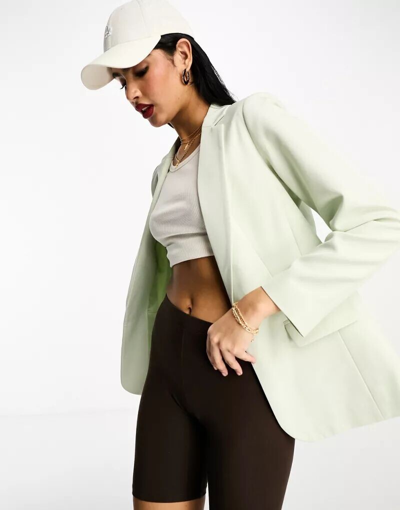

Зеленый блейзер Miss Selfridge