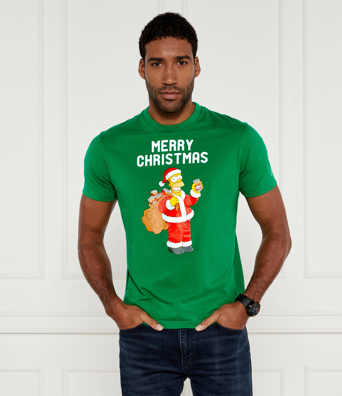 

Футболка ST.Barth Arnott ST. BARTH X THE SIMPSONS Regular Fit, зеленый