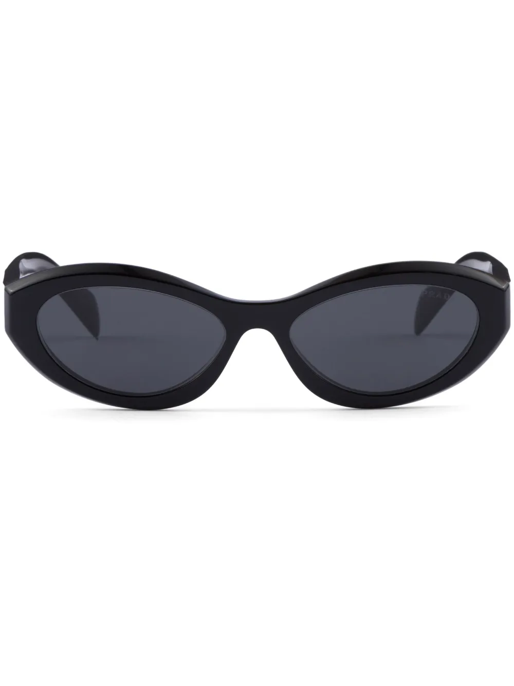

Солнцезащитные очки Symbole в овальной оправе Prada Eyewear, черный