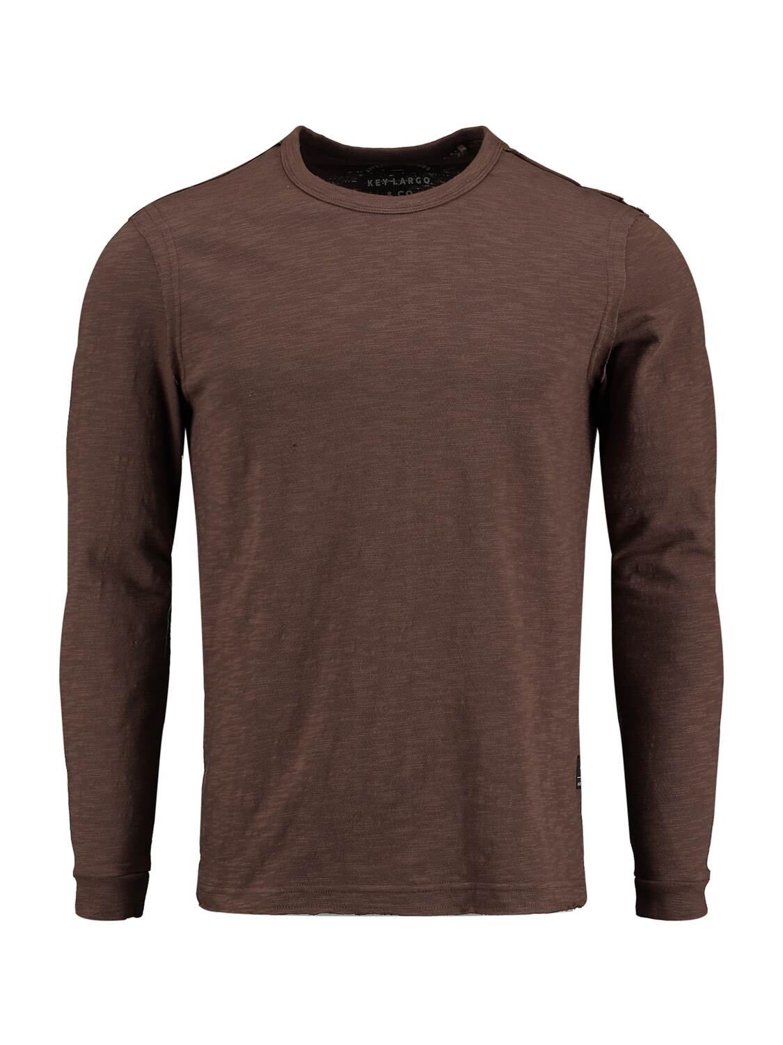 

Key Largo Футболка 'HAMILTON STREET' в коричневом цвете