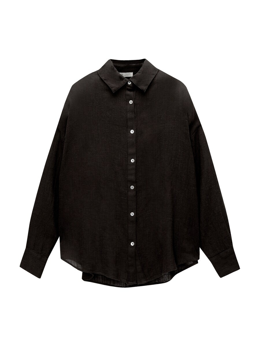 

Блуза Pull&Bear, черный