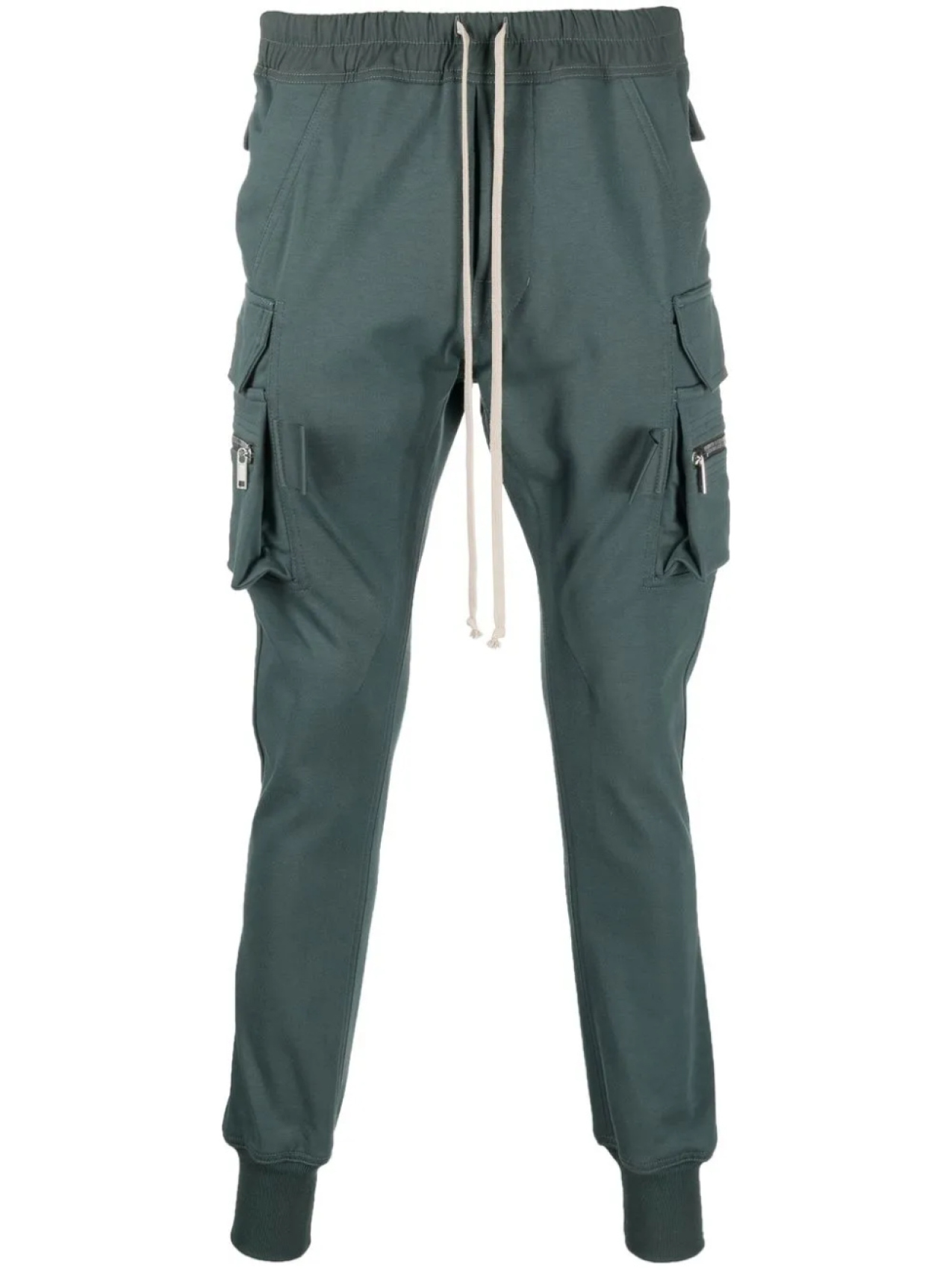 

Rick Owens брюки карго Mastodon из джерси, зеленый