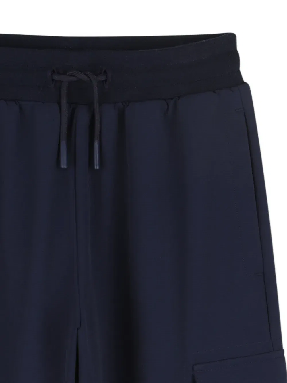 Брюки карго с кулиской Boss Kidswear, синий — фото 3