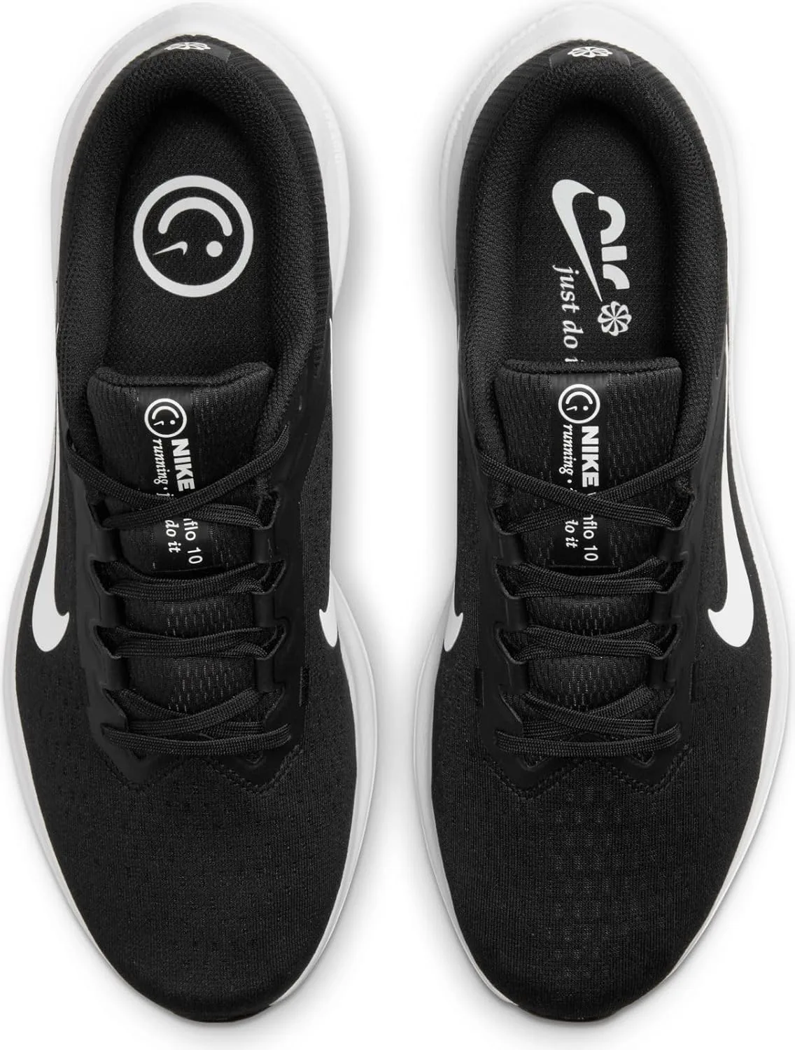 Мужские беговые кроссовки Nike Winflo DV4022, белый/черный — фото 3