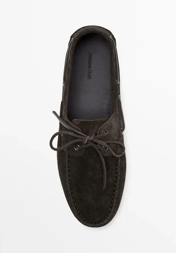 Туфли-лодочки Massimo Dutti, тёмно-коричневый — фото 3