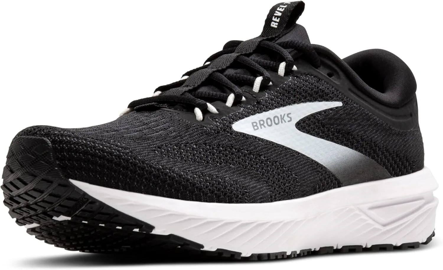 Мужские кроссовки Brooks Revel 7, белый/черный