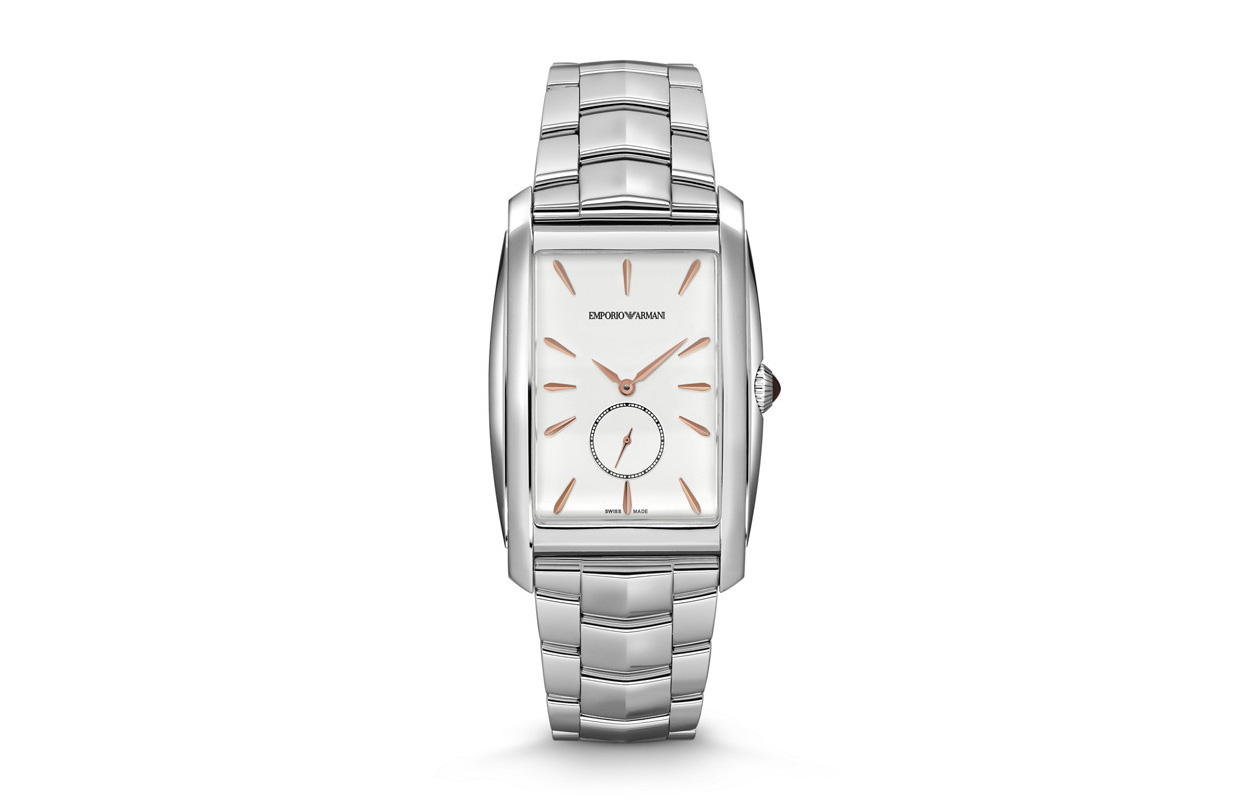 

EMPORIO ARMANI Часы Wrist Watch Quartz Movement Stainless Steel Strap 32mm White Dial Men's Watch ARS8354, White Dial
