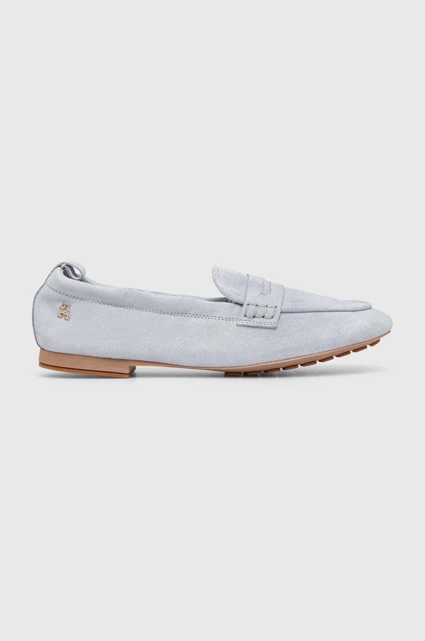 

Tommy Hilfiger TH SUEDE MOCCASIN замшевые лоферы, синий