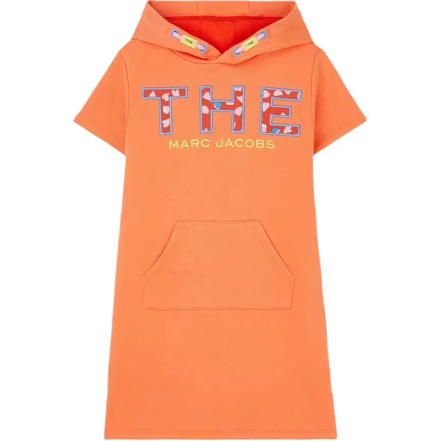 Платье детское умеренной средней длины MARC JACOBS, Orange