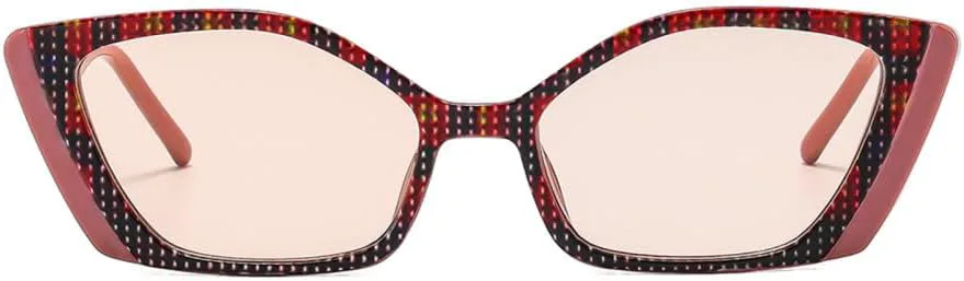 

Солнцезащитные очки «кошачий глаз» для женщин, градиентный цветовой узор, защита от УФ-излучения UV400, солнцезащитные очки для мужчин для активного отдыха VFDHN, 4