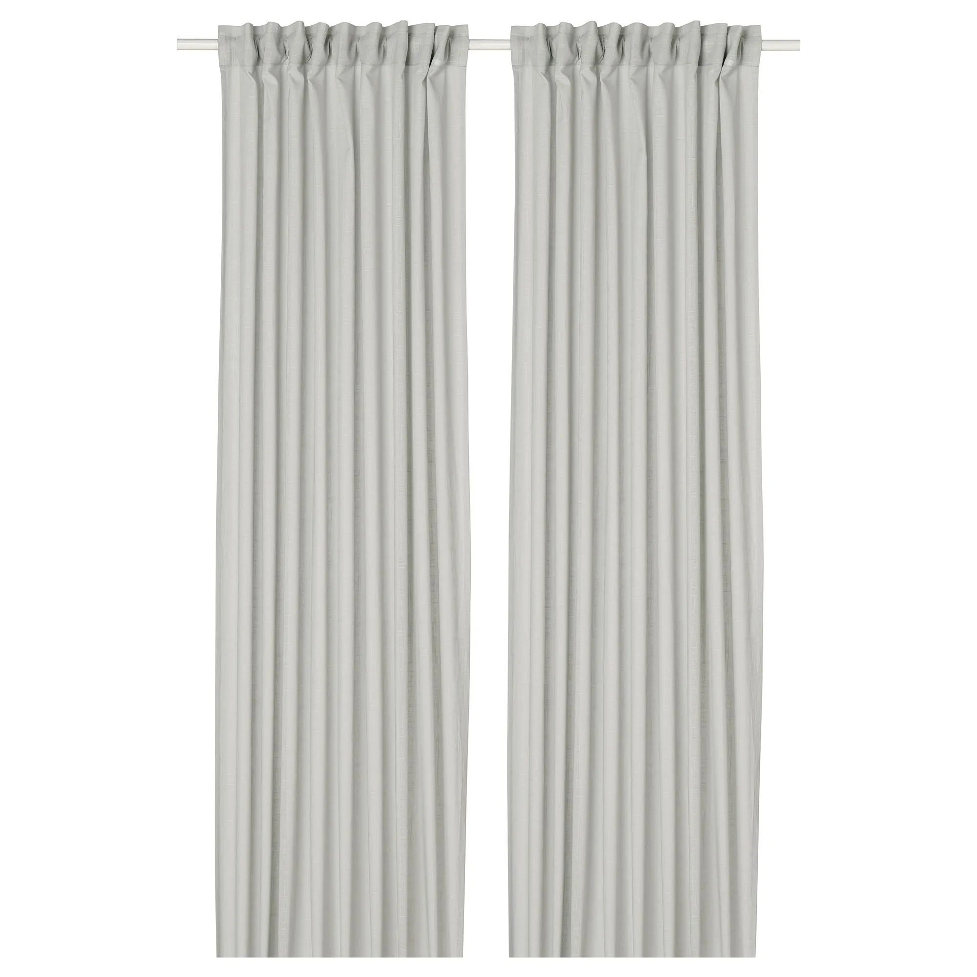 

Прозрачные шторы, 1 пара, светло-серые, 145х300 см, SILVERLÖNN IKEA