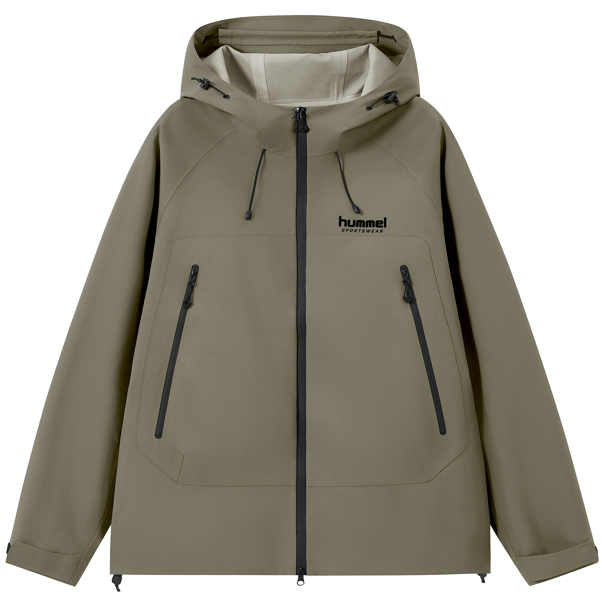 

Hummel Дышащая Ветровка Водоотталкивающая Ветрозащитная Унисекс Phantom Black, Mist Cyan