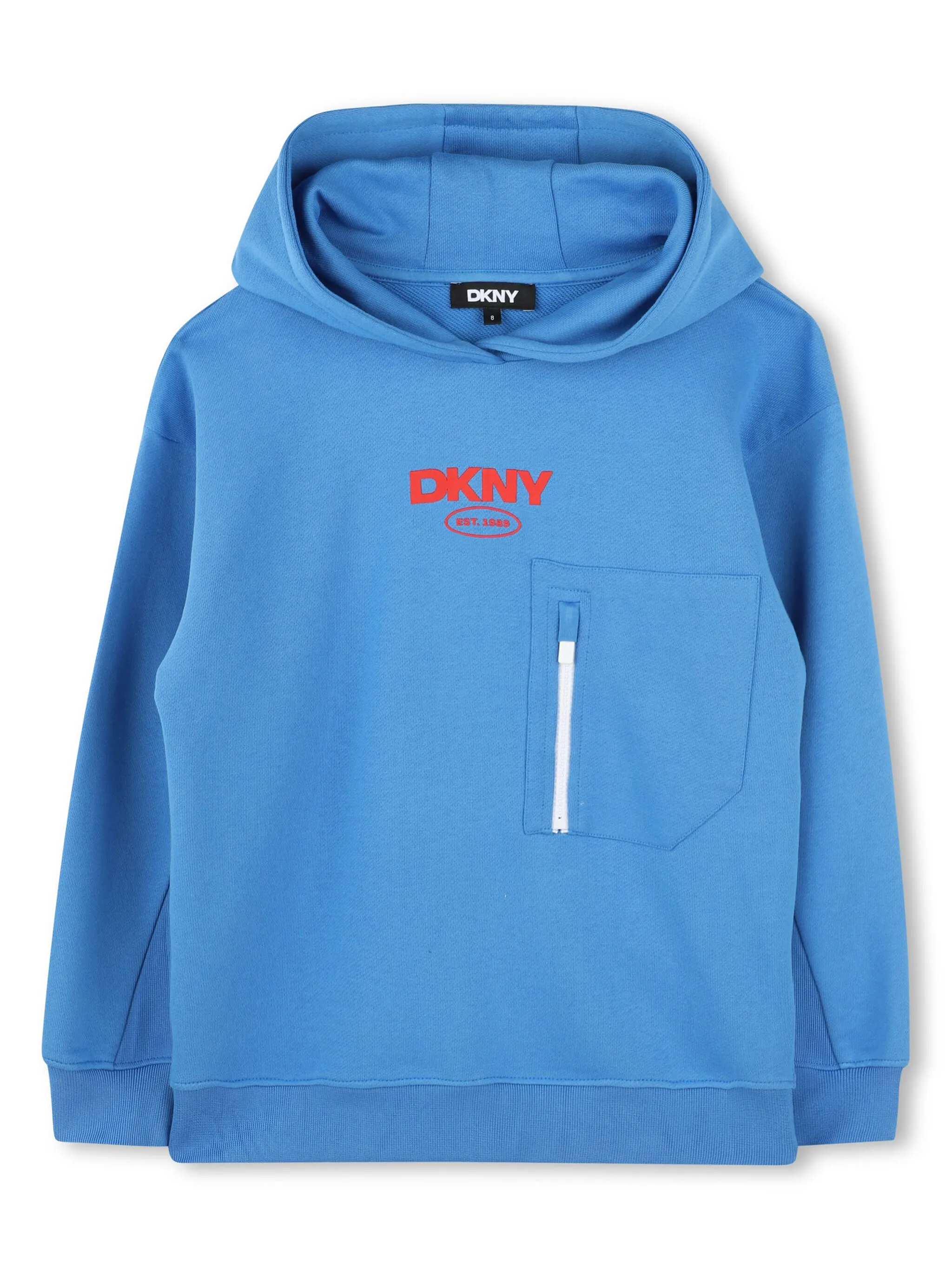 

Худи с логотипом Dkny Kids, синий