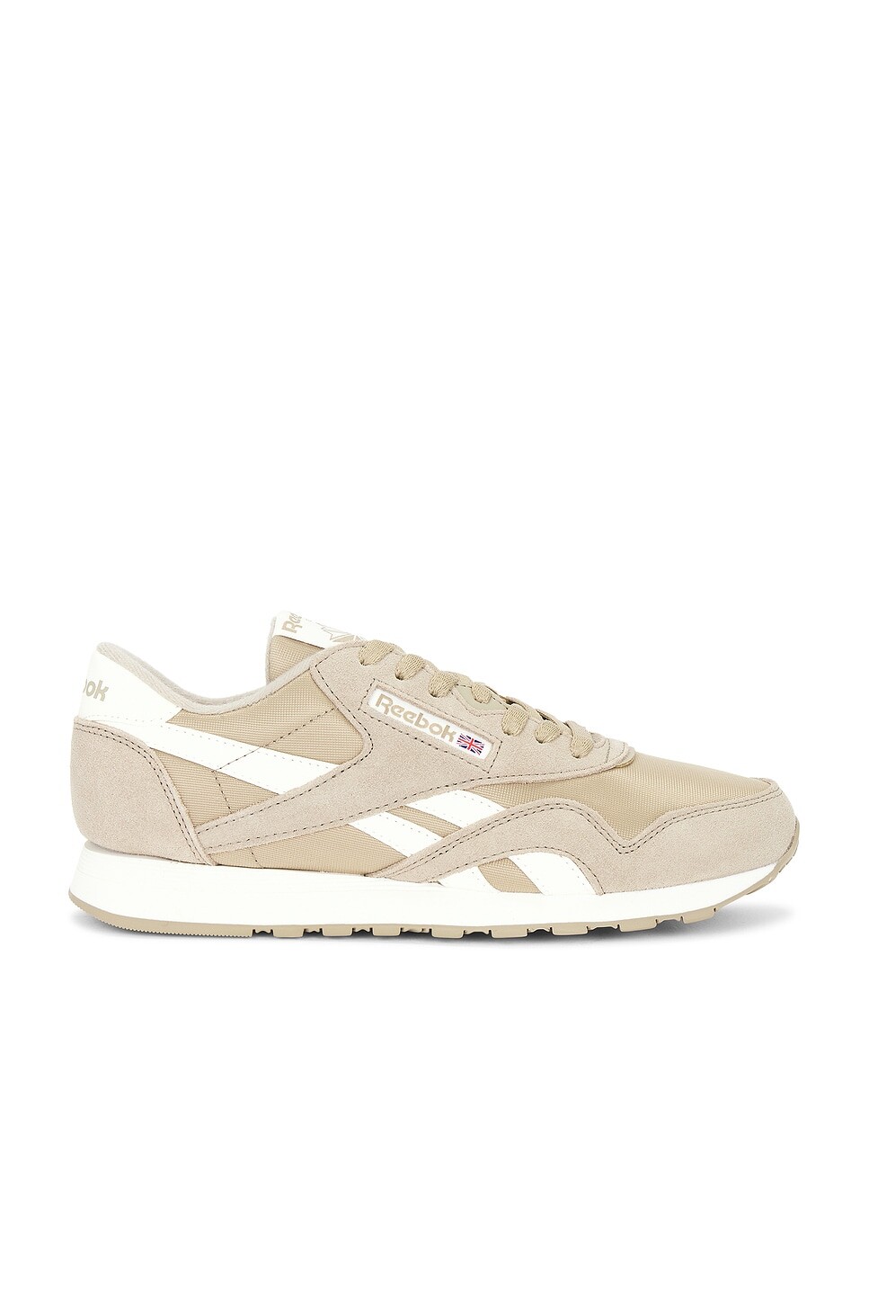 Классические нейлоновые кроссовки Reebok, цвет Mushroom & Chalk