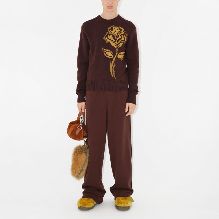 Спортивные штаны Burberry Desert Rat коричневый/Tan коричневый, трикотажные, мужские — фото 2