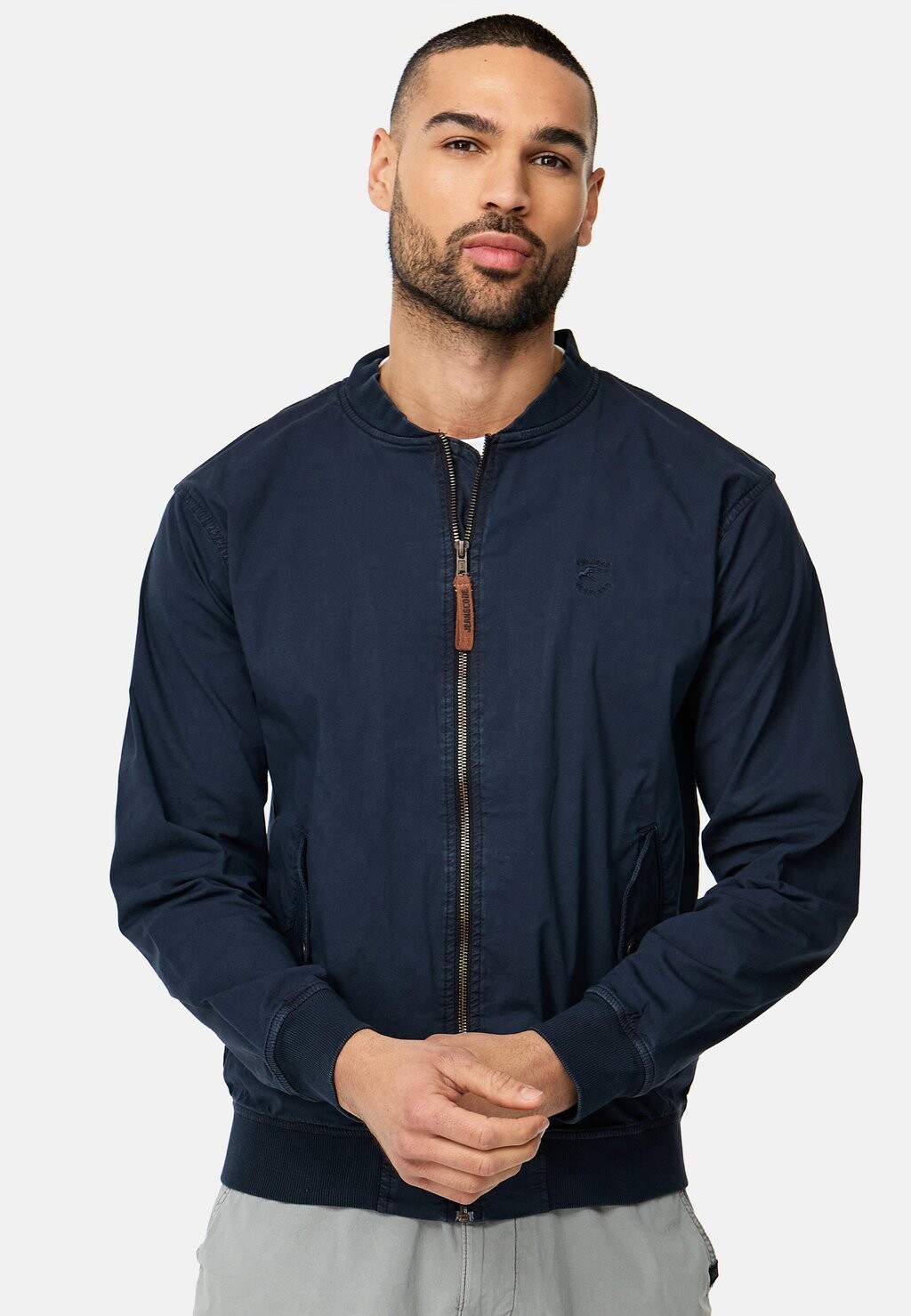 

Куртка-бомбер INORNEL INDICODE JEANS, темно-синий