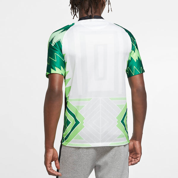 Футболка Nike Nigeria Home Fan Edition Breathable Quick Dry Soccer/Football Short Sleeve White, белый — фото 4
