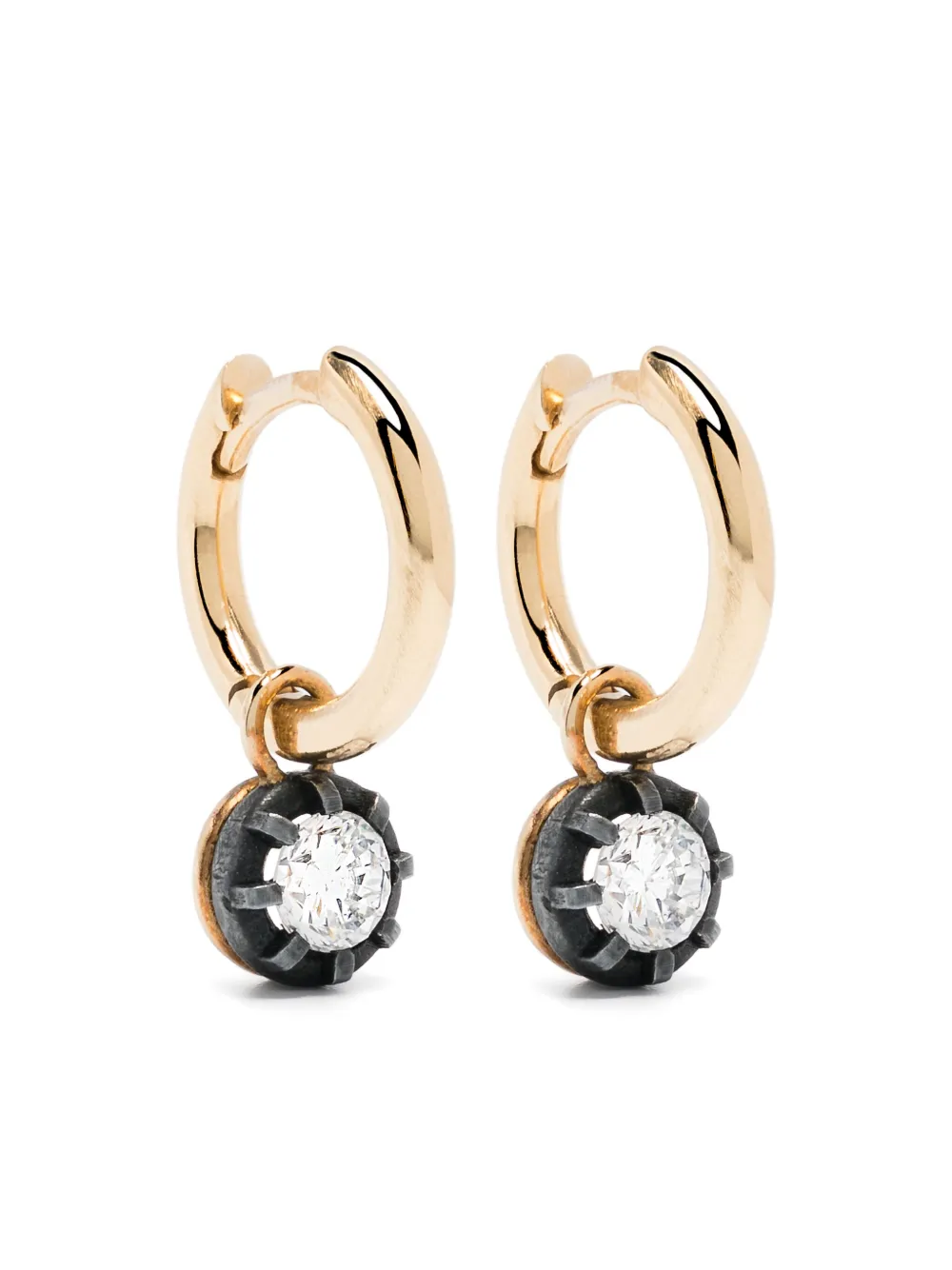 

Серьги из желтого золота с бриллиантами LEANDRA, золотой