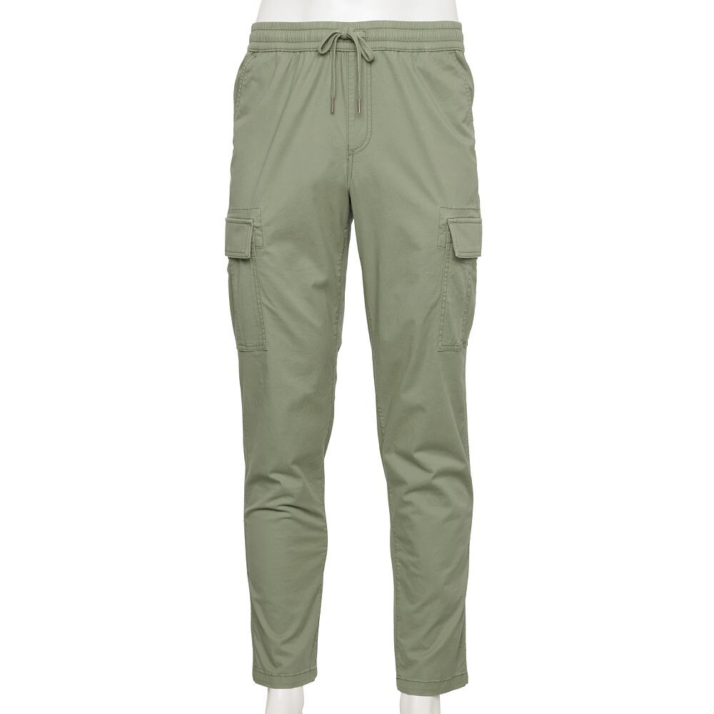 

Мужские брюки-карго без застежки Sonoma Goods For Life, цвет Dusty Olive