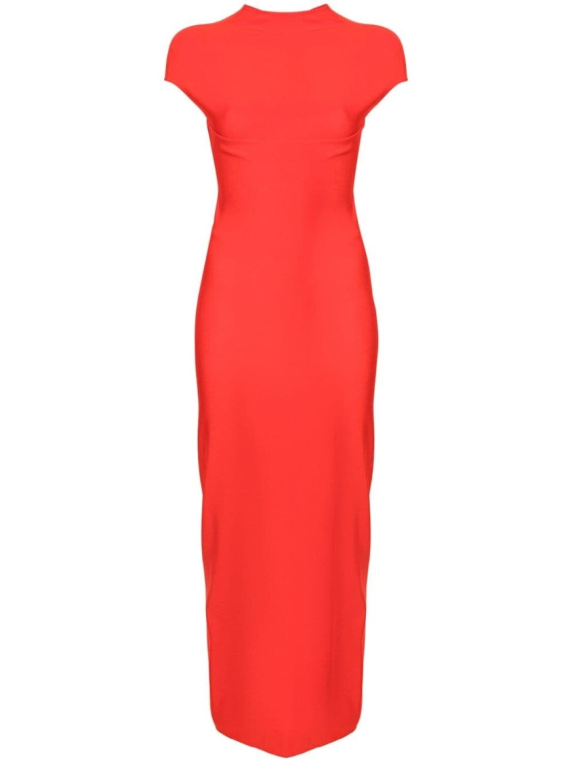 

Alaïa облегающее платье макси, красный