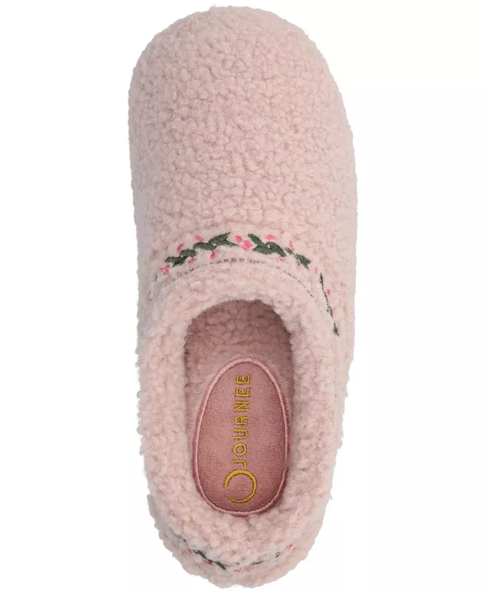 Женские кроссовки Pallmer Round Toe Journee Collection, розовый — фото 4