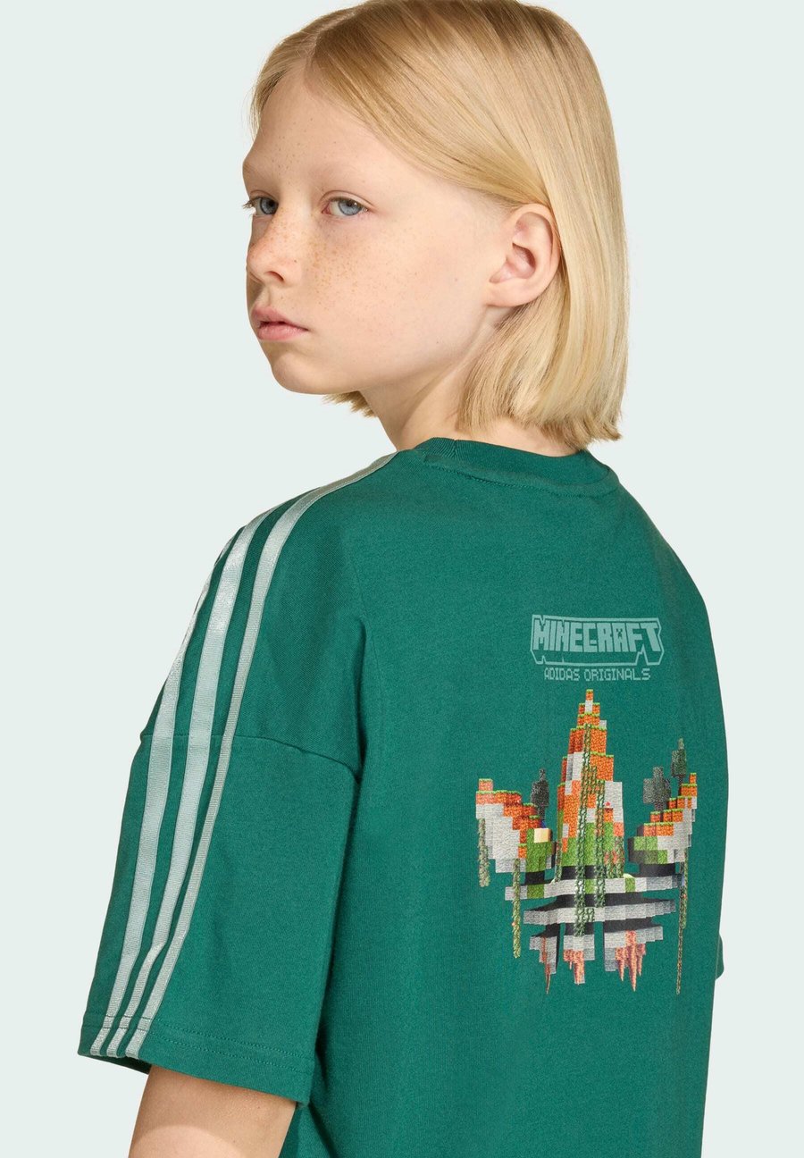 Футболка Adidas Originals Print T-shirt, Collegiate Green/Green — фото 3