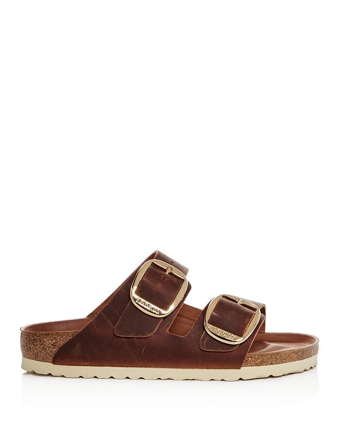 Женские шлепанцы Arizona с большой пряжкой Birkenstock — фото 4
