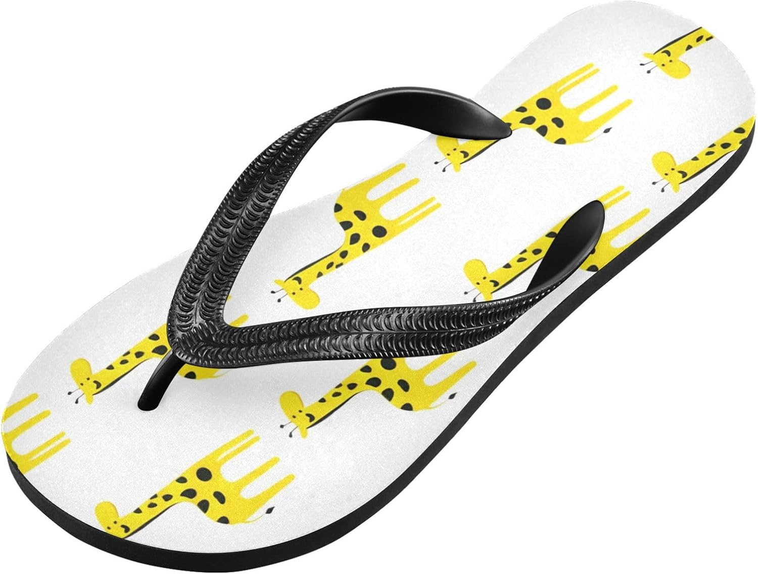 

Женские пляжные летние повседневные шлепанцы с рисунком жирафа, быстро сохнущие сандалии для мужчин A2301249 Umiriko