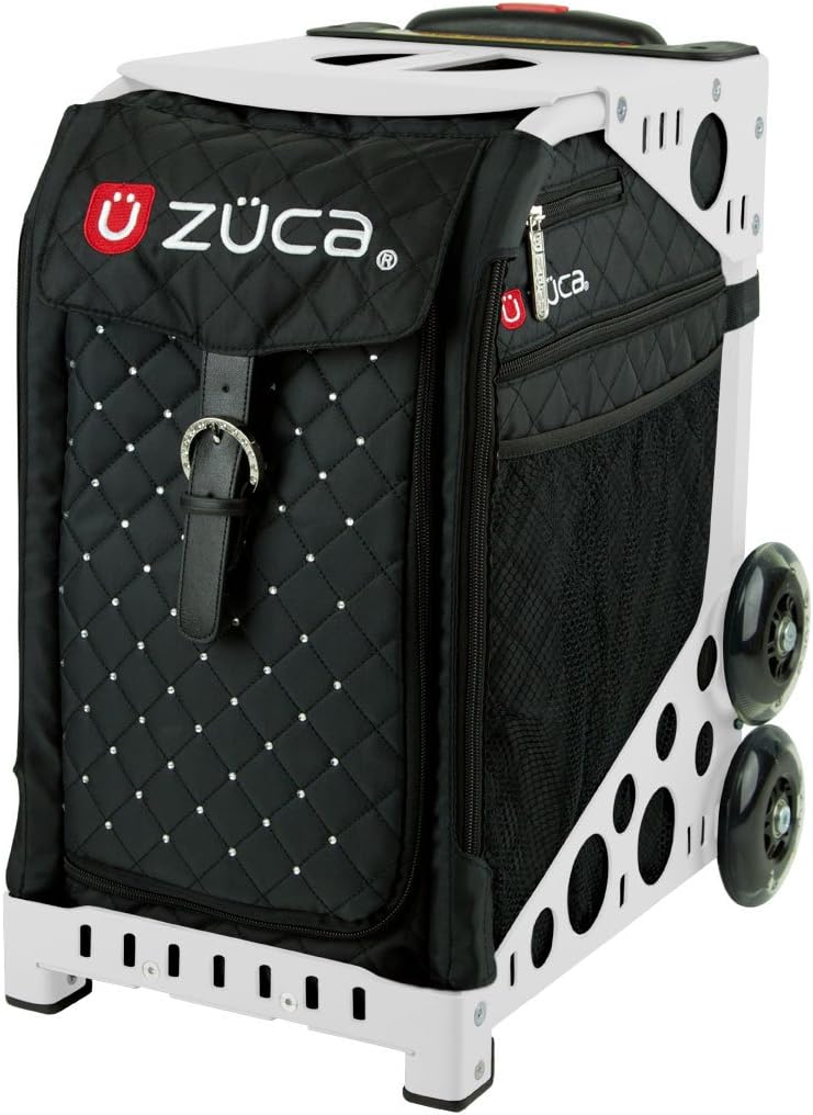 

Сумка ZUCA с мистической вставкой и белой рамкой с мигающими колесами, White