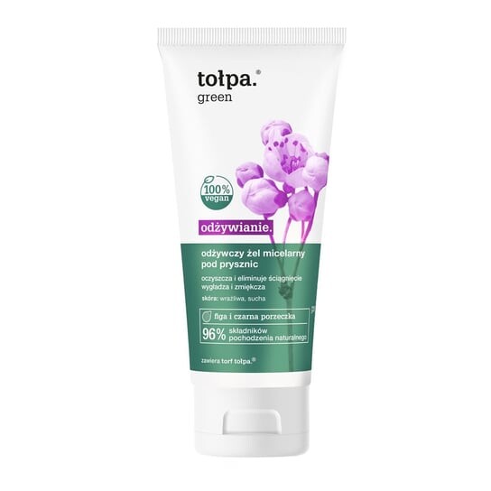 

Питательный мицеллярный гель для душа, 200 мл Tołpa, green Nutrition