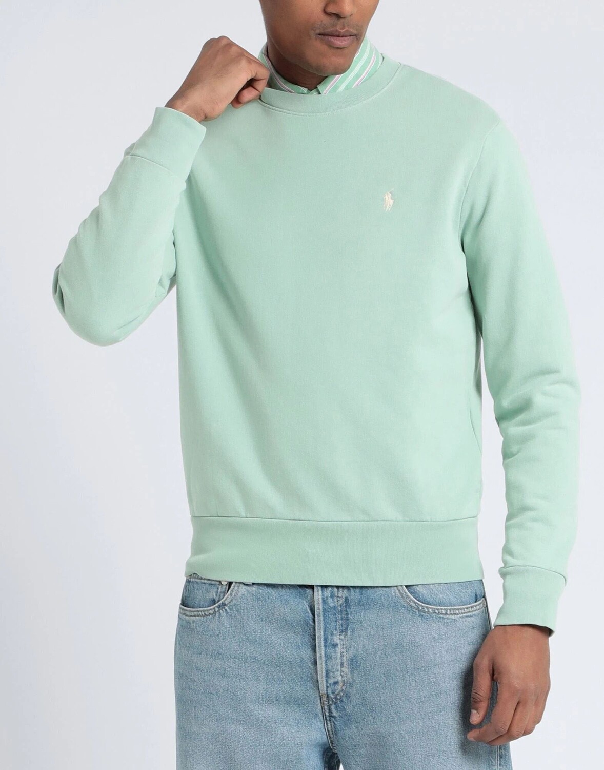 Толстовка Polo Ralph Lauren, светло-зеленый — фото 4