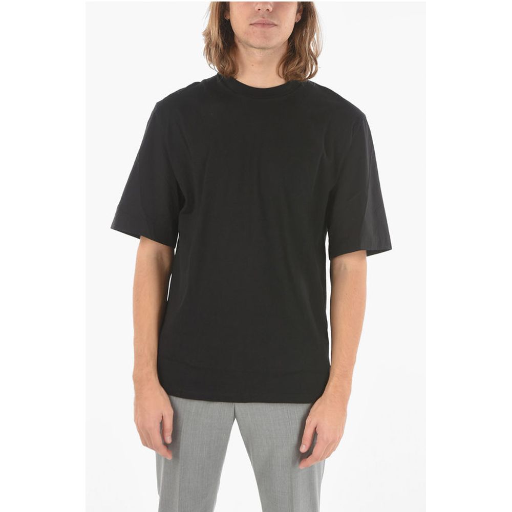 

Футболка Jersey MINIMAL с рукавами из эластичного нейлона Neil Barrett, Black