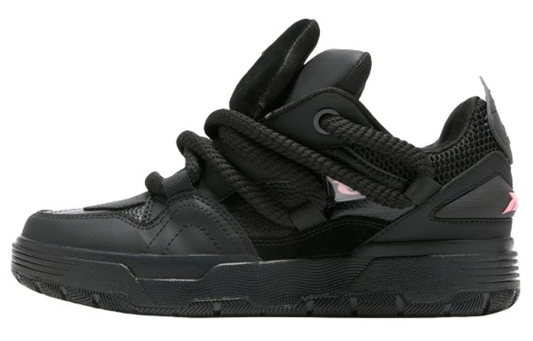 

TINMUU Кроссовки для скейтбординга унисекс низкие черные/бежевые/белые/желтые/зеленые/розовые Night Owl Black, цвет Night Owl Black