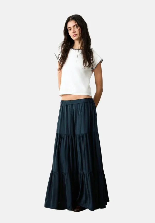 Подростковая плиссированная юбка Mango Kids, Navy