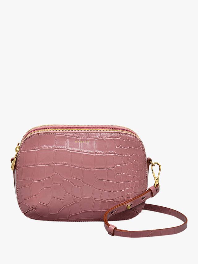 

Сумка кросс-боди Dukes Place из искусственной кожи крокодила Radley, French Rose