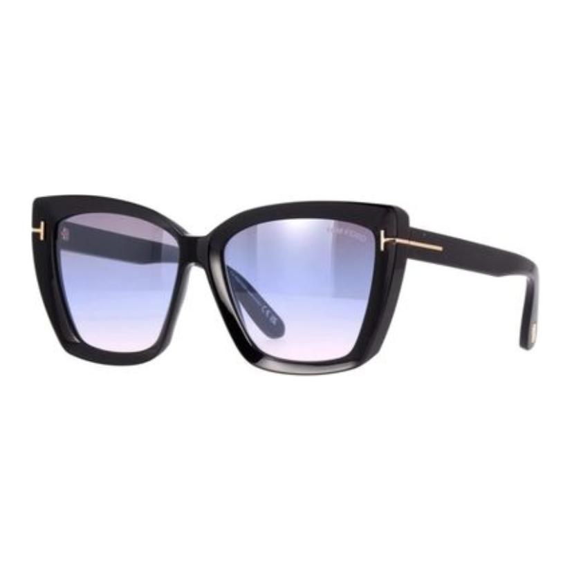 

TOM FORD Солнечные очки прямоугольные в черепаховом цвете, Black