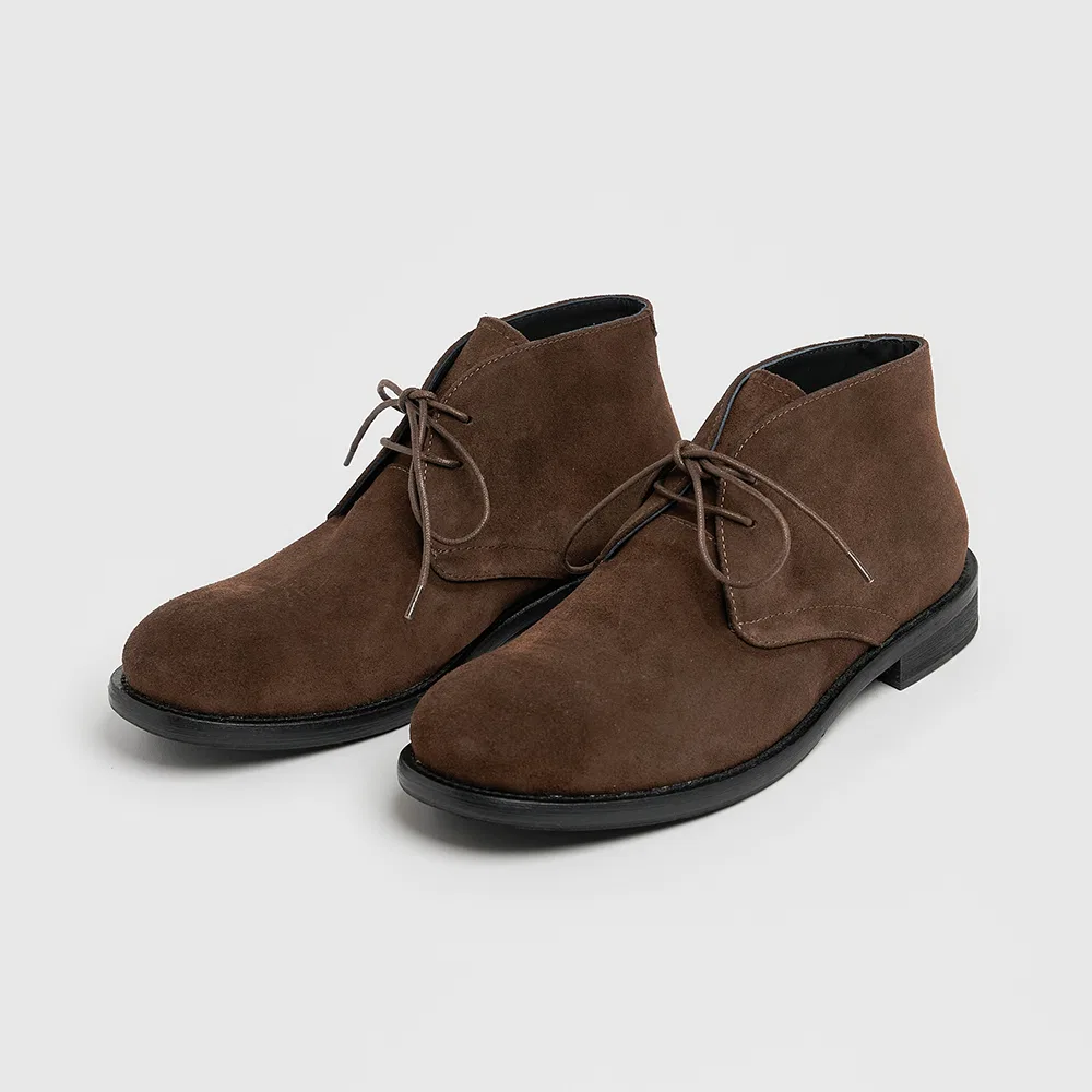 Мужские дезерты Uniform Chukka Boots коричневые от Lostgarden — фото 3