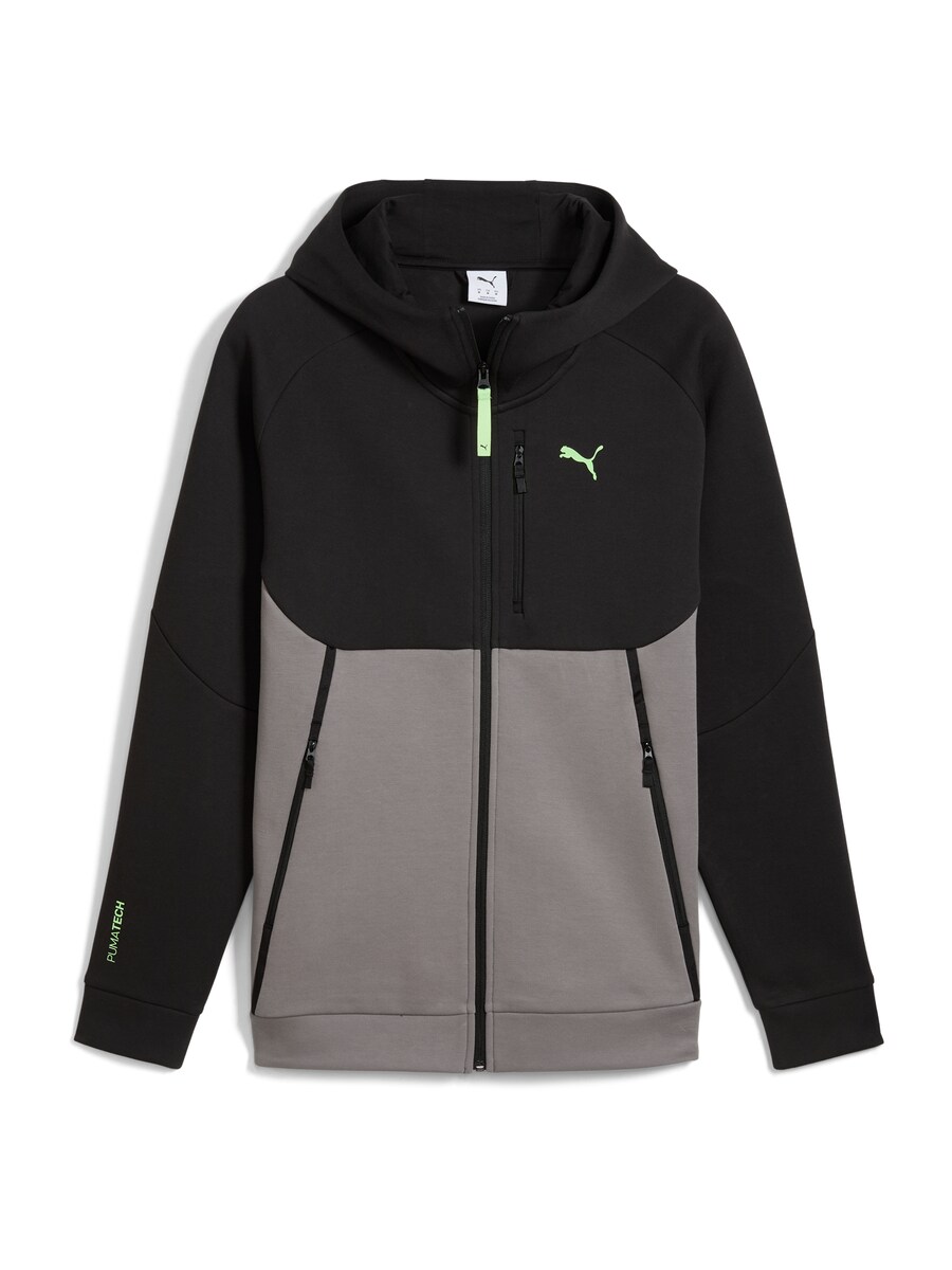 

Толстовка с капюшоном на молнии PUMA Pumatech, серый