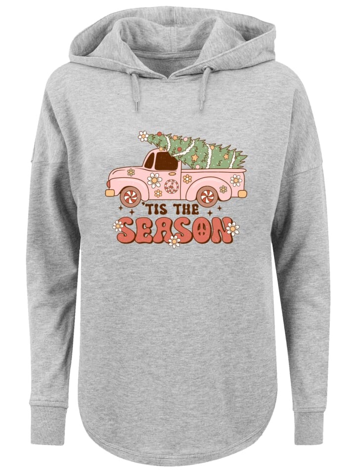 

Пуловер F4NT4STIC Oversized Hoodie Tis The Season Drivin Home, серый