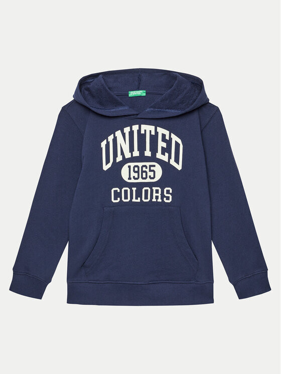 

Толстовка regular fit United Colors Of Benetton, синий