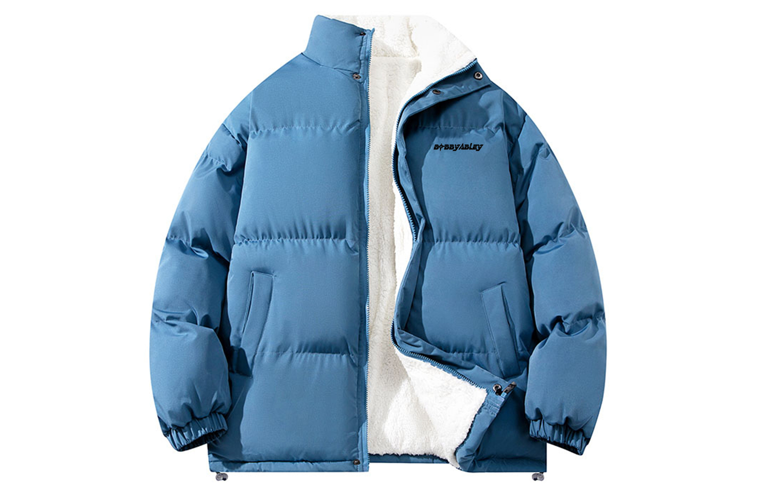 

BOBBY ABLEY Пуховик Unisex, Light Blue (Lining Thermal Sherpa)