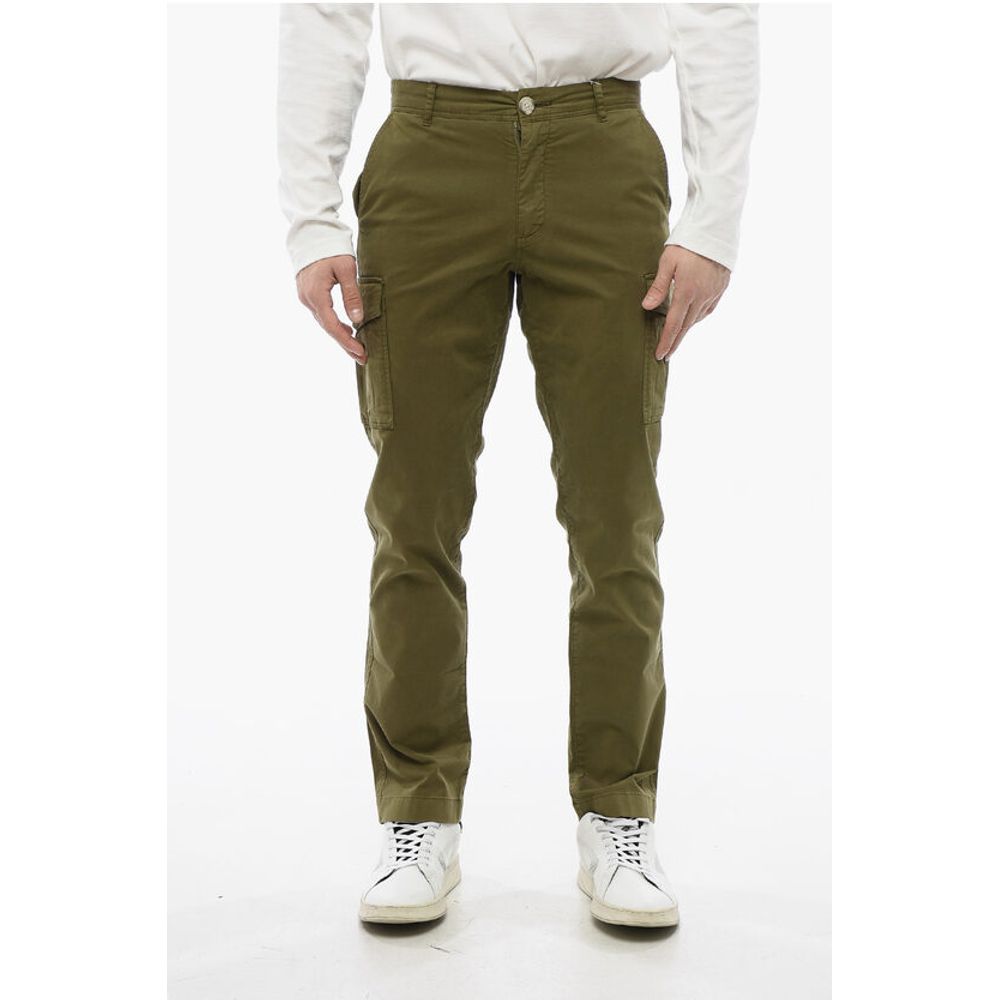 

Зеленые хлопковые брюки Woolrich, Green